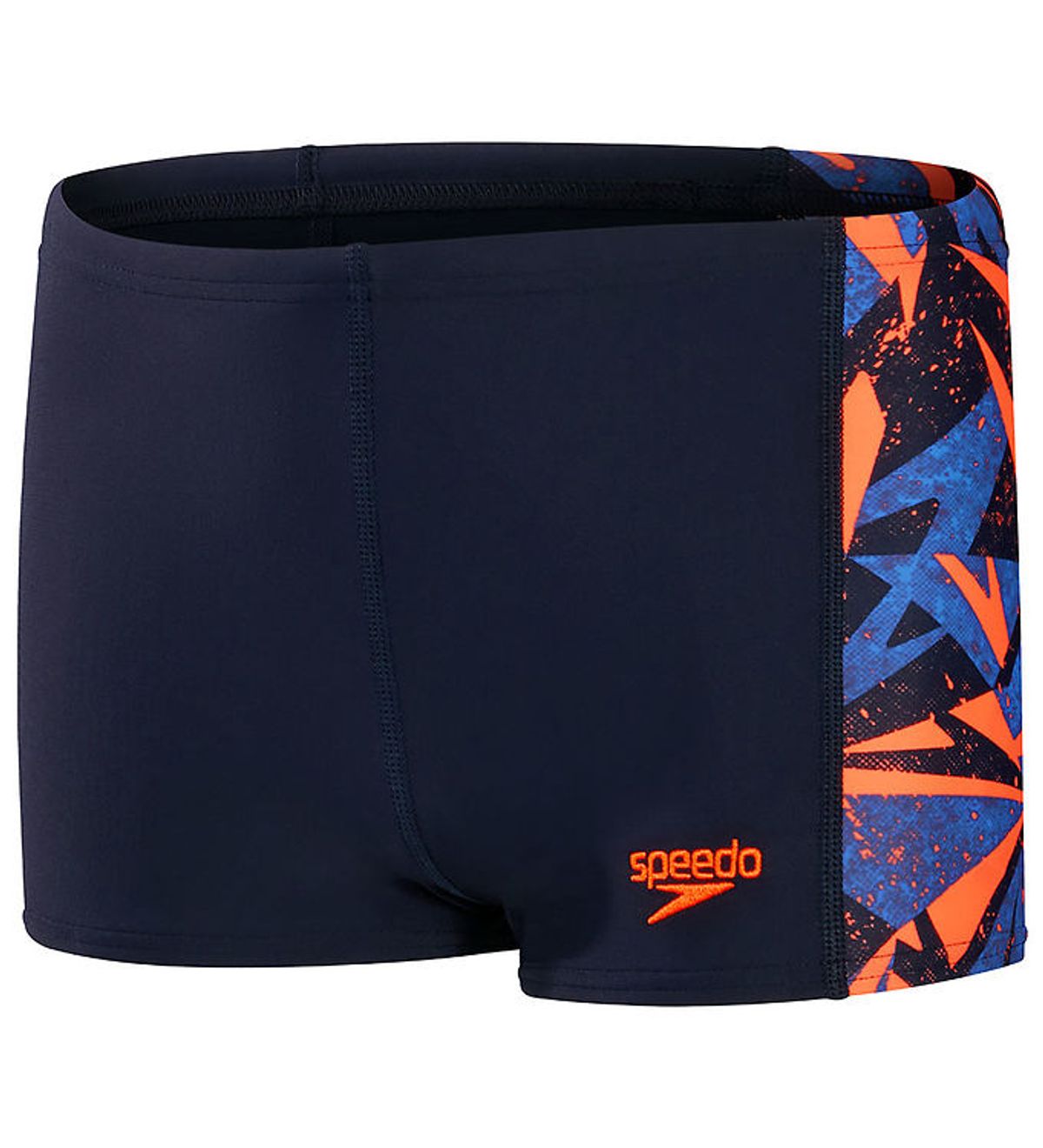 Speedo Badebukser - Hyper Boom Panel Aquashorts - Blå/Orange