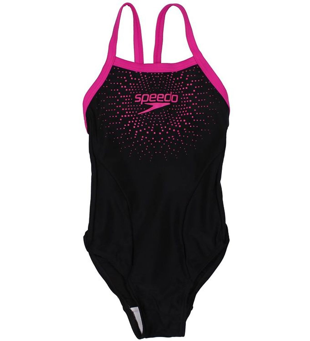 Speedo Badedragt - UV50+ - Sort m. Pink