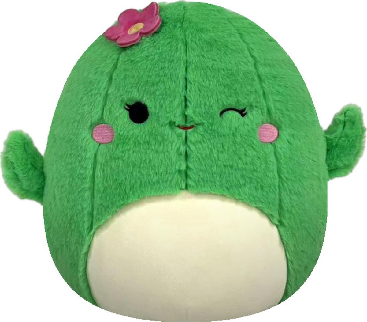 Squishmallows Bamse - Fuzz A Mallows - Maritza Kaktus - 30 Cm