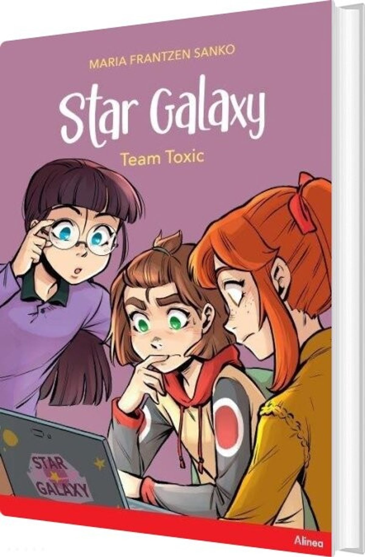 Star Galaxy 2 - Team Toxic, Rød Læseklub - Maria Frantzen Sanko - Bog