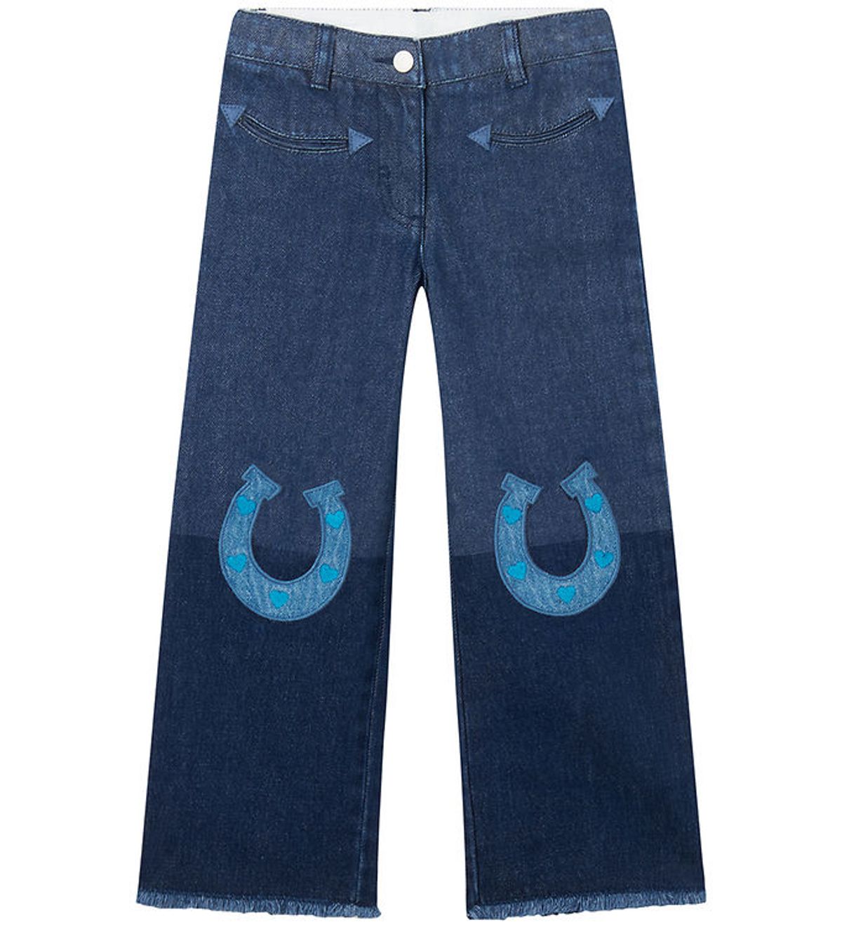 Stella McCartney Kids Jeans - Blå m. Hestesko