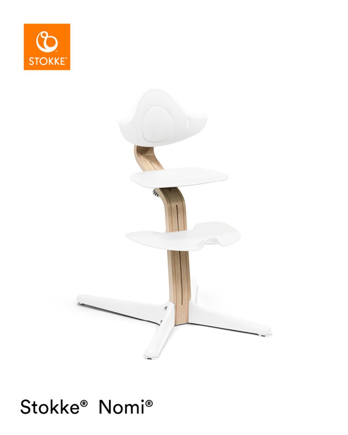 Stokke Nomi Stol - Natural White