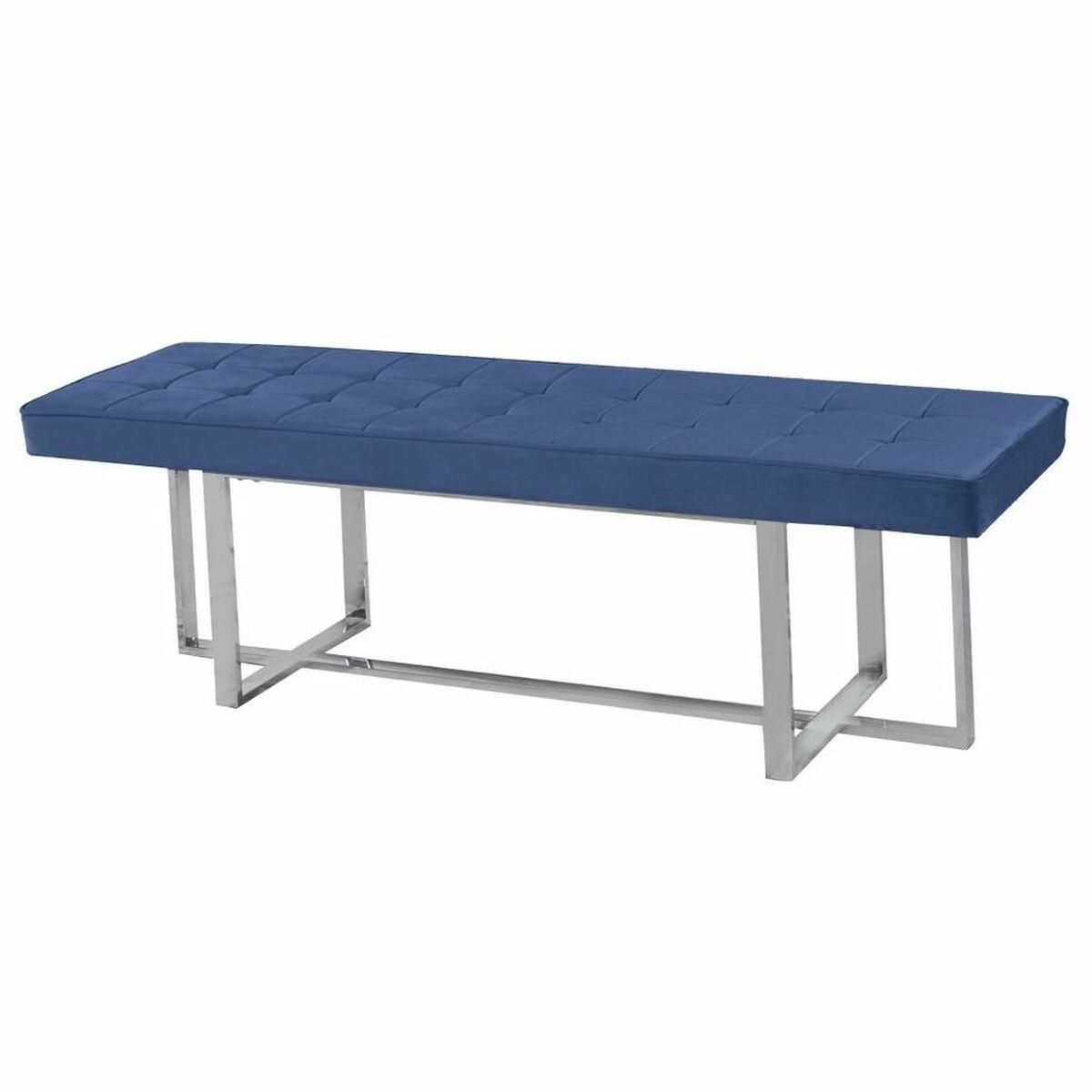 Stol Blå Polyester Stål (150 x 45 x 45 cm)