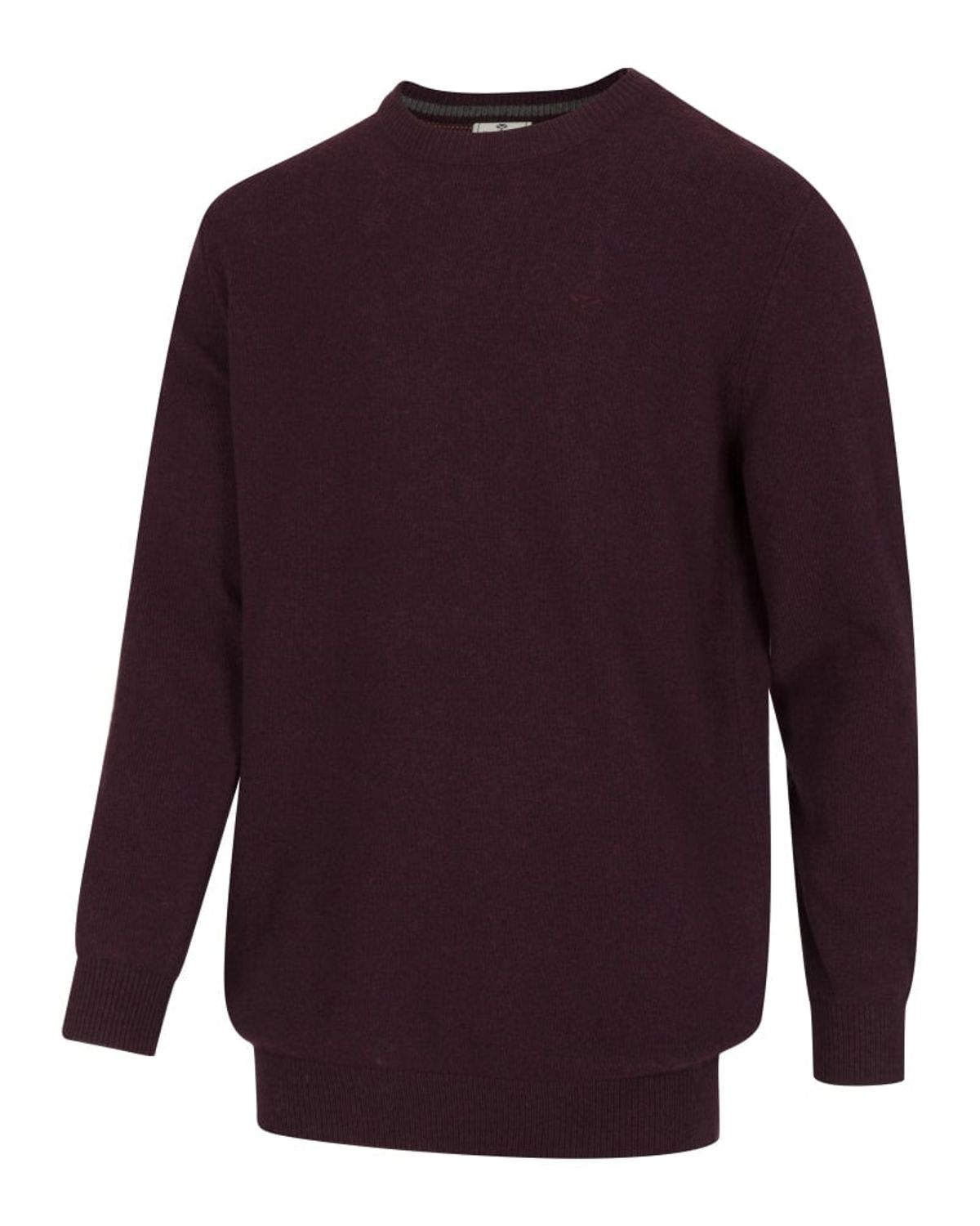 Stonehaven Crew Neck Pullover, sangria vinrød - 2XL (47-48)