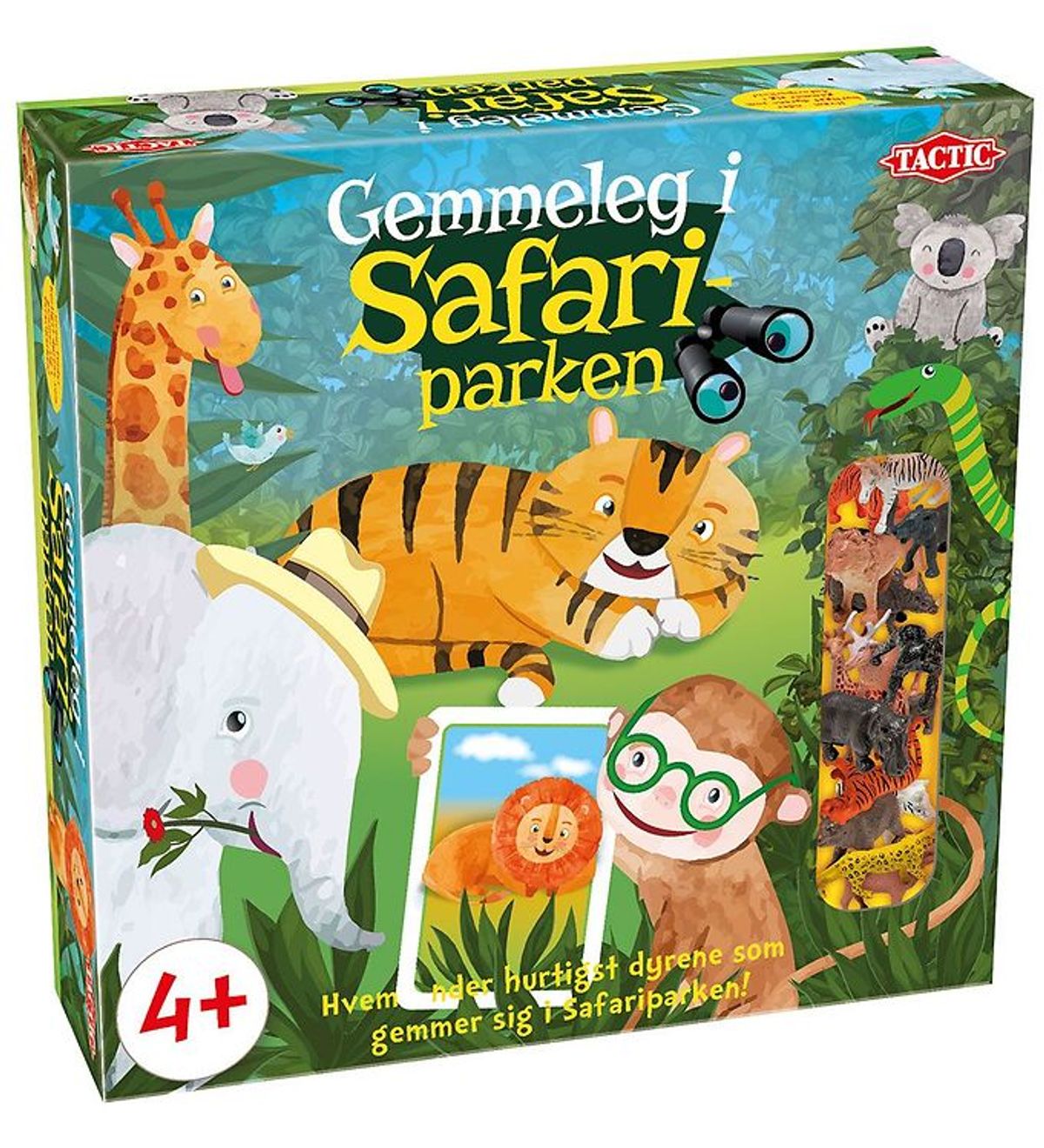 TACTIC Brætspil - Gemmeleg I Safariparken