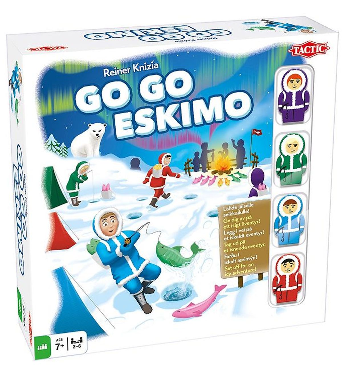 TACTIC Brætspil - Go Go Eskimo