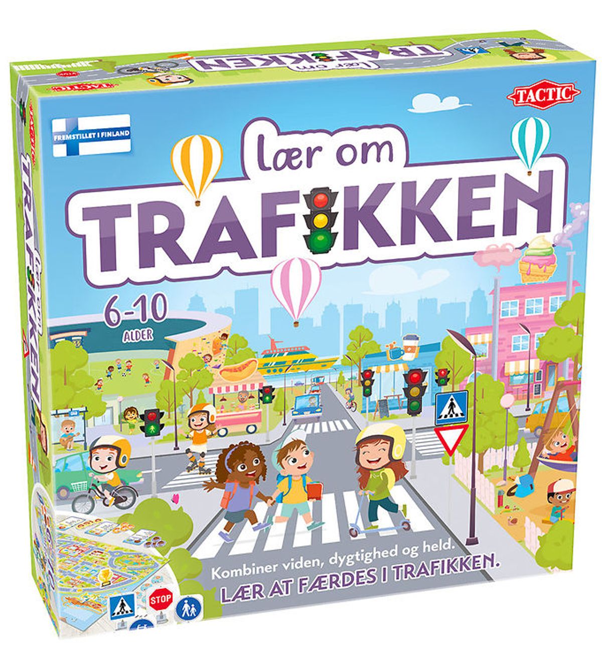 TACTIC Brætspil - Lær Om Trafikken