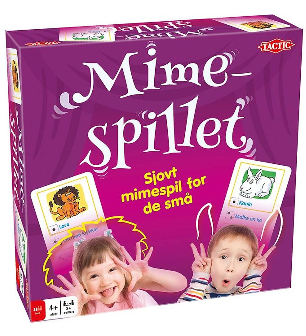 TACTIC Brætspil - Mime-Spillet