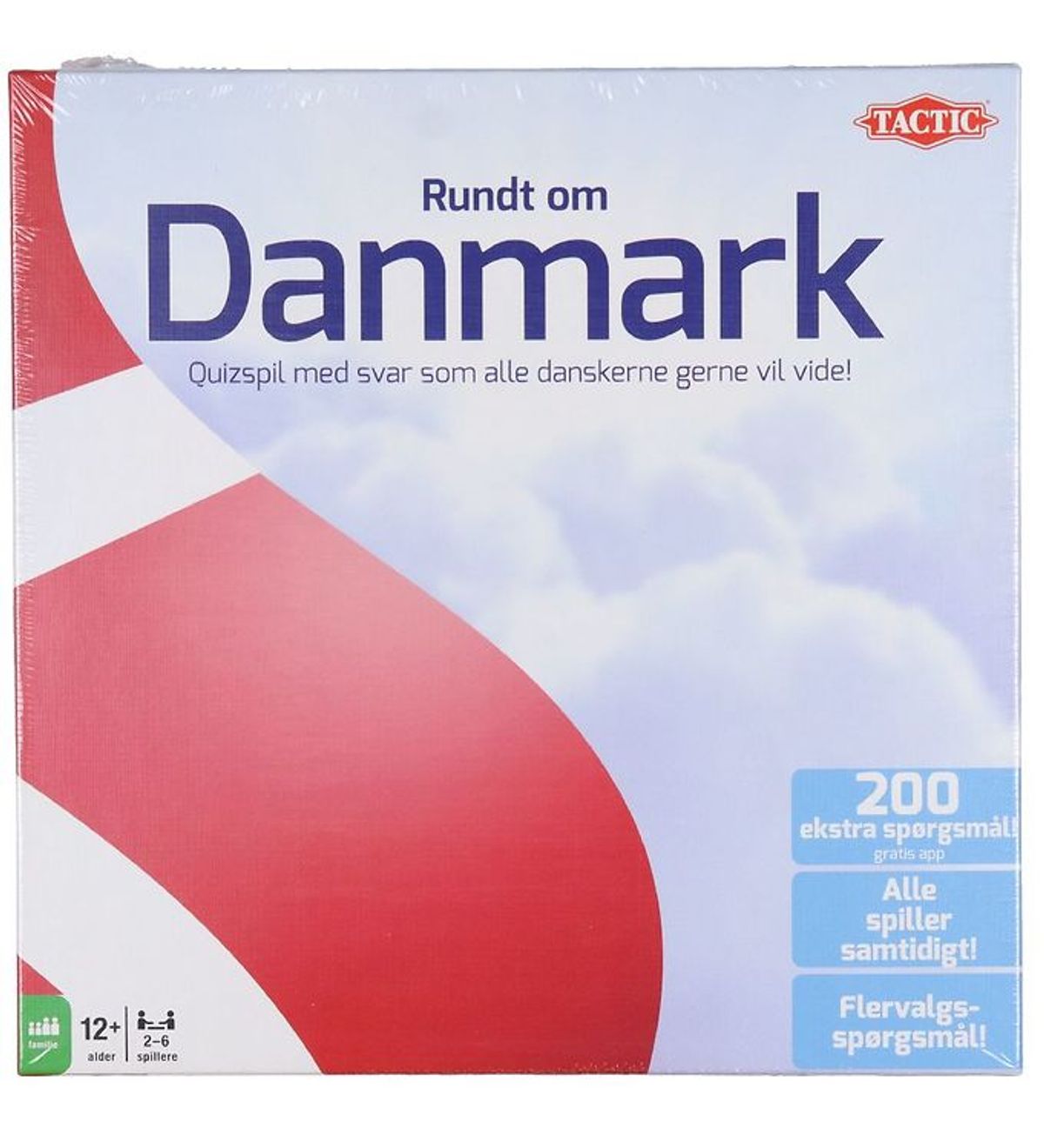 TACTIC Brætspil - Rundt Om Danmark