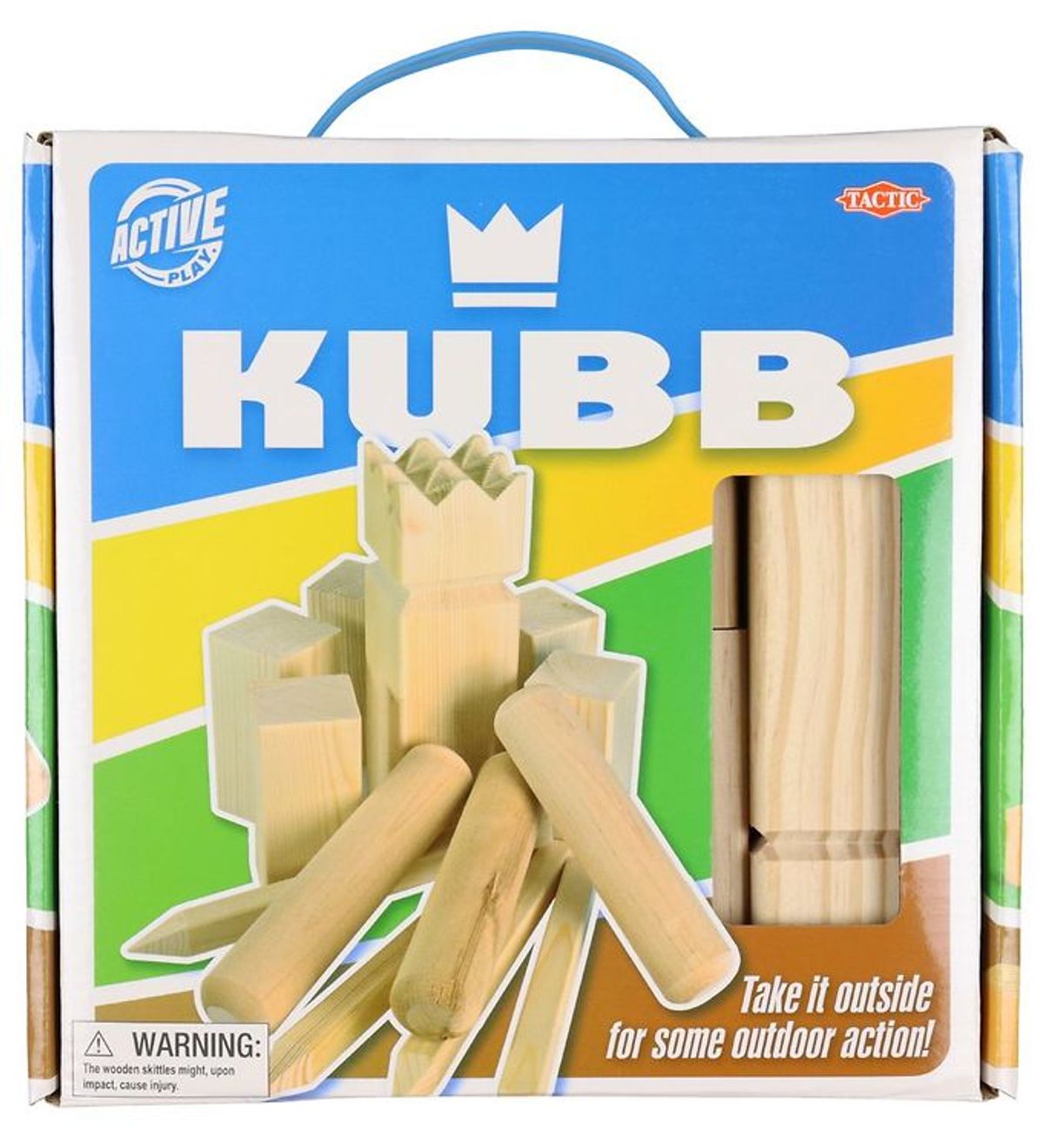 TACTIC Spil - Træ - Kubb - Active Play