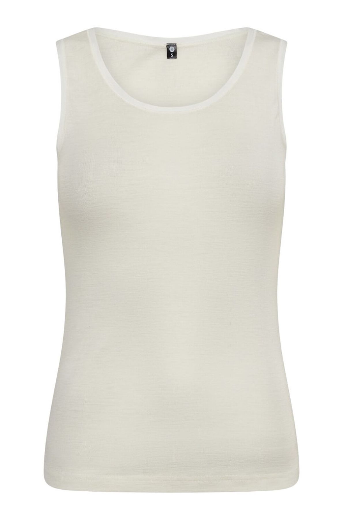 Tank top i 100% uld til kvinder, JBS of Denmark, råhvid, str. XL