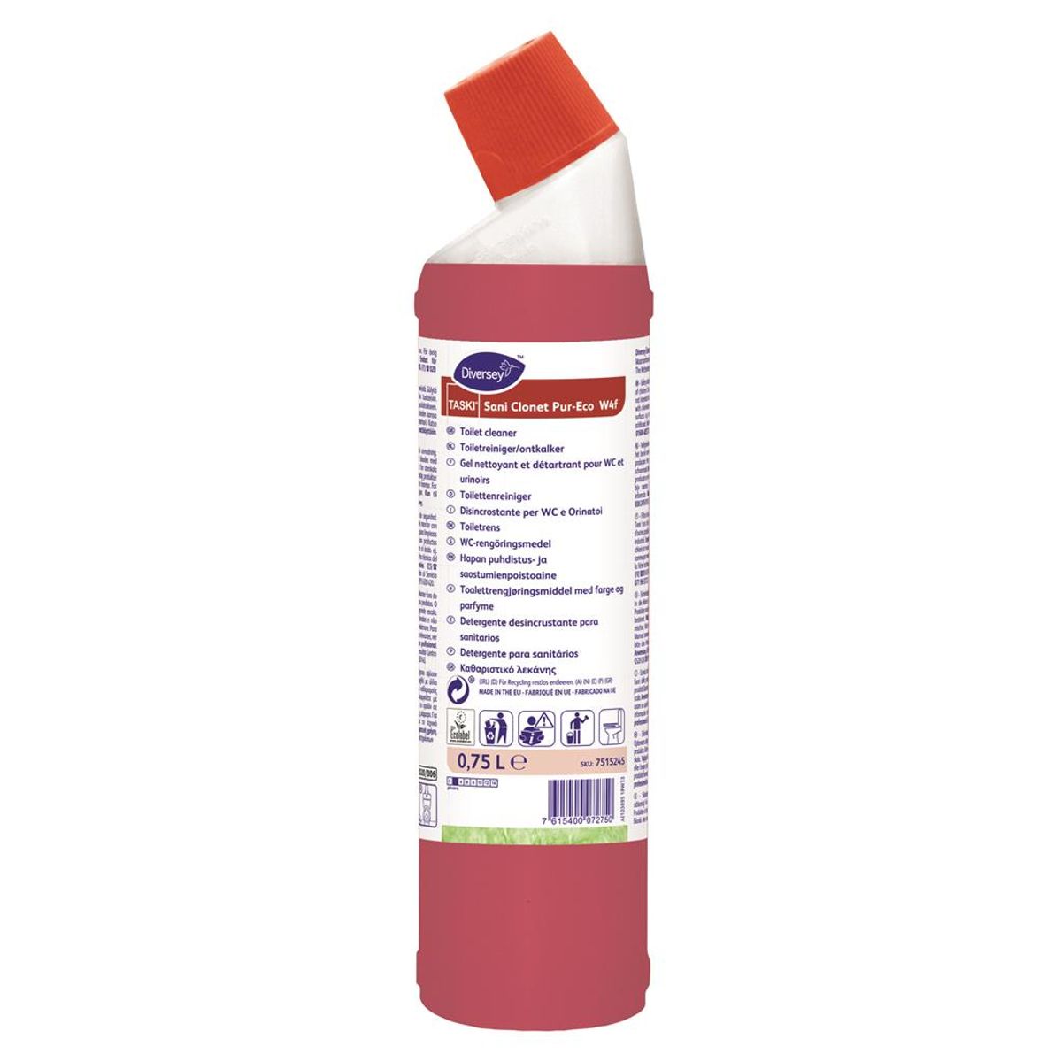 TASKI Sani Clonet Pur-Eco toiletrens 750 ml.