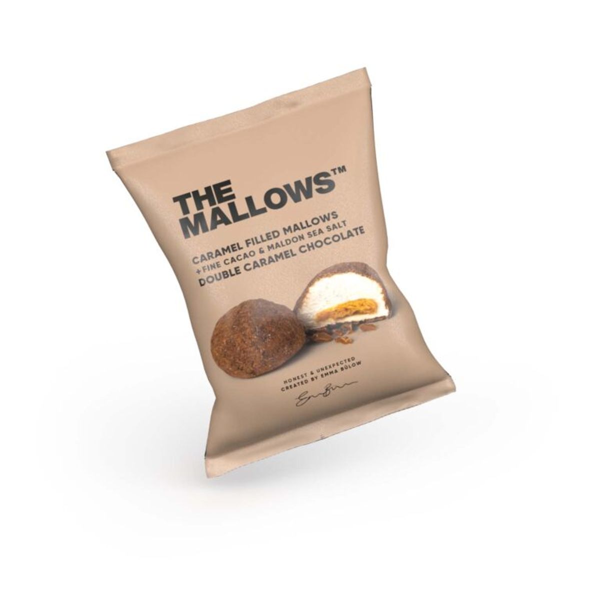 The Mallows - CARAMEL FILLED MALLOWS + DOUBLE CARAMEL CHOCOLATE - 5 STK