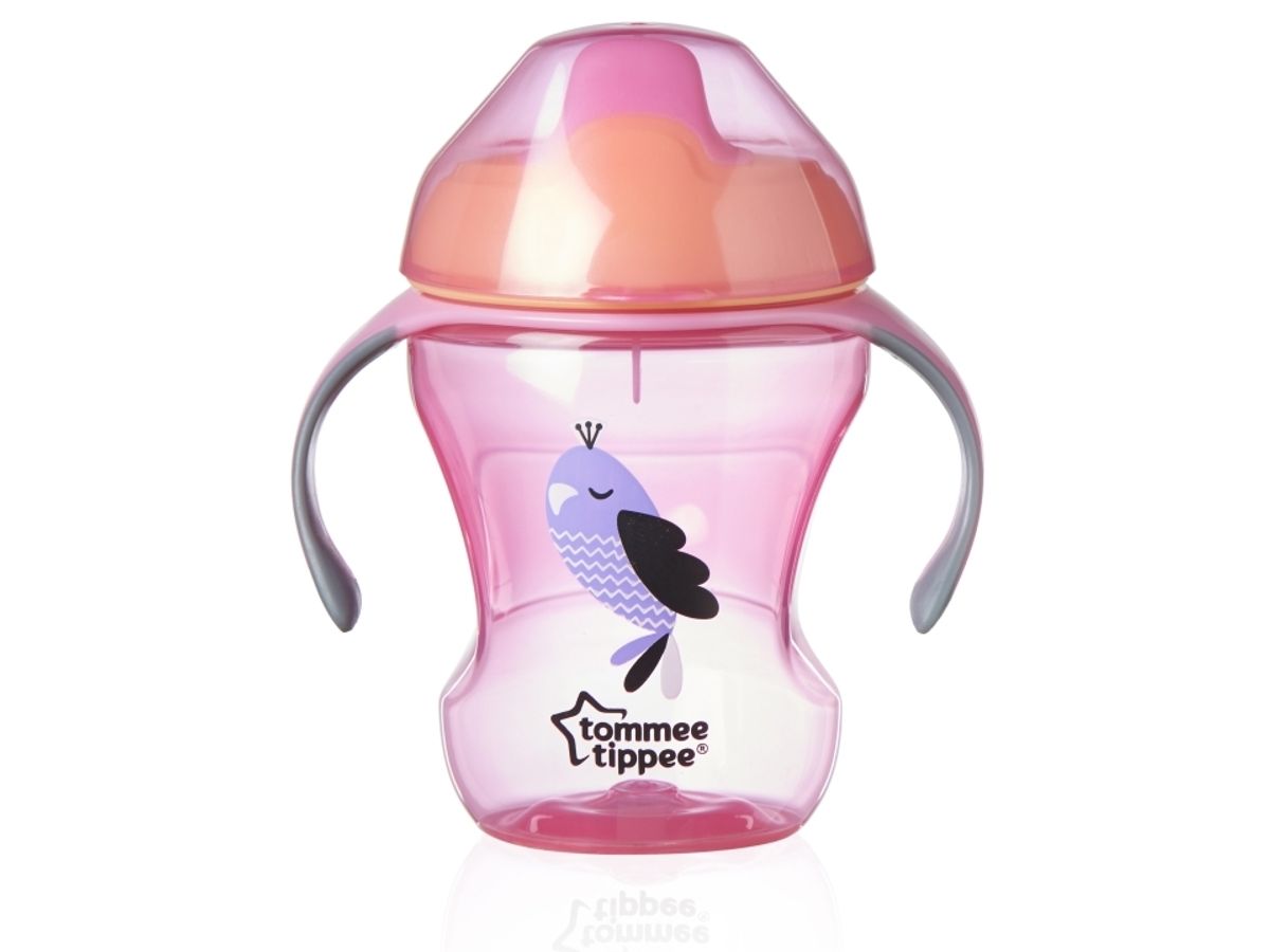 Tommee Tippee Trainer Sippee Cup, Drikkebæger, 6 Måned(Er), Lyserød, Plast, Pige, 230 Ml