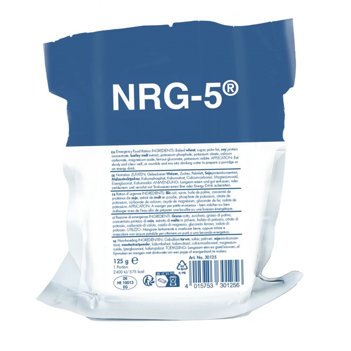 Trek'N Eat NRG-5 | EMERGENCY FOOD Ration 125 g