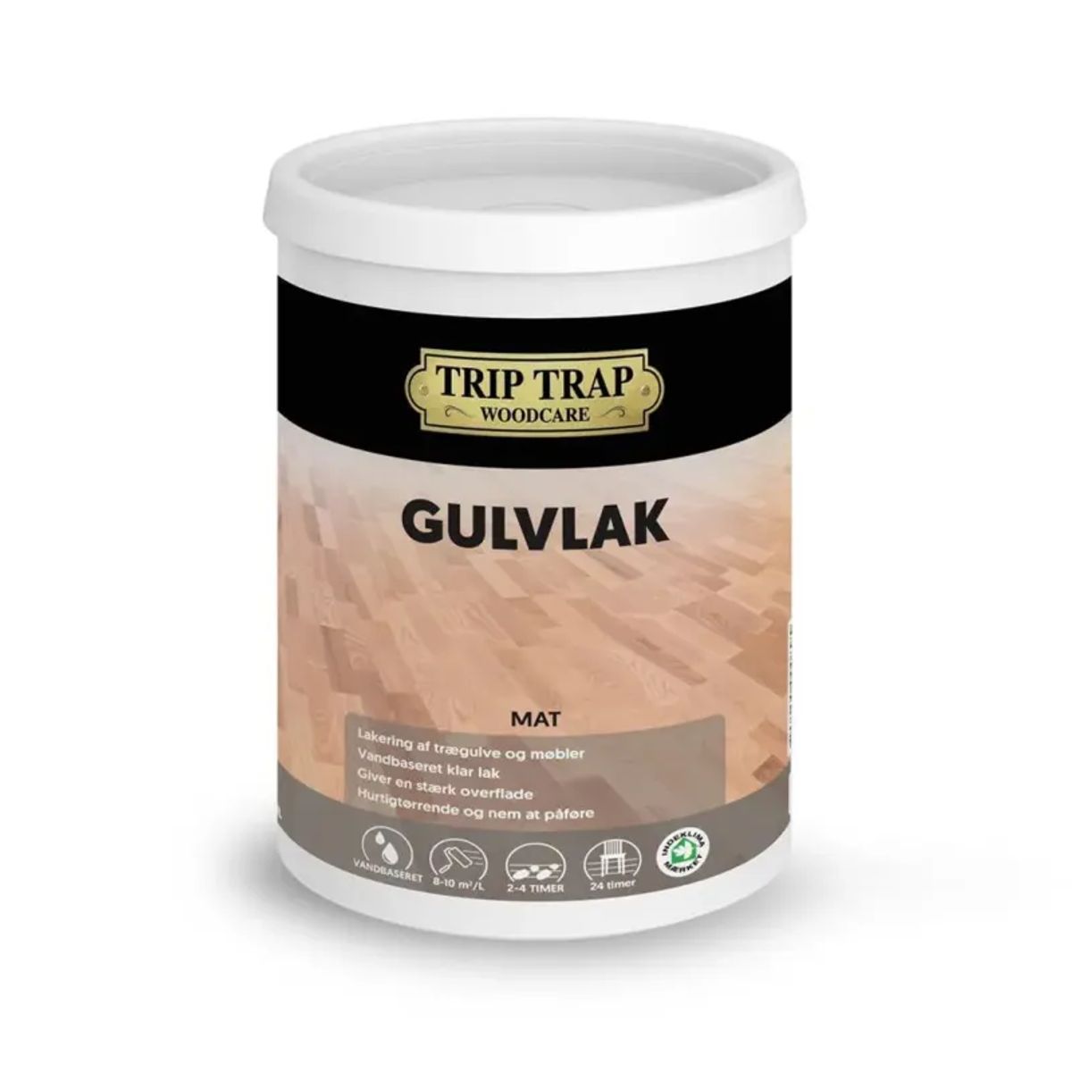 Trip Trap Gulvlak Mat 0,75lt