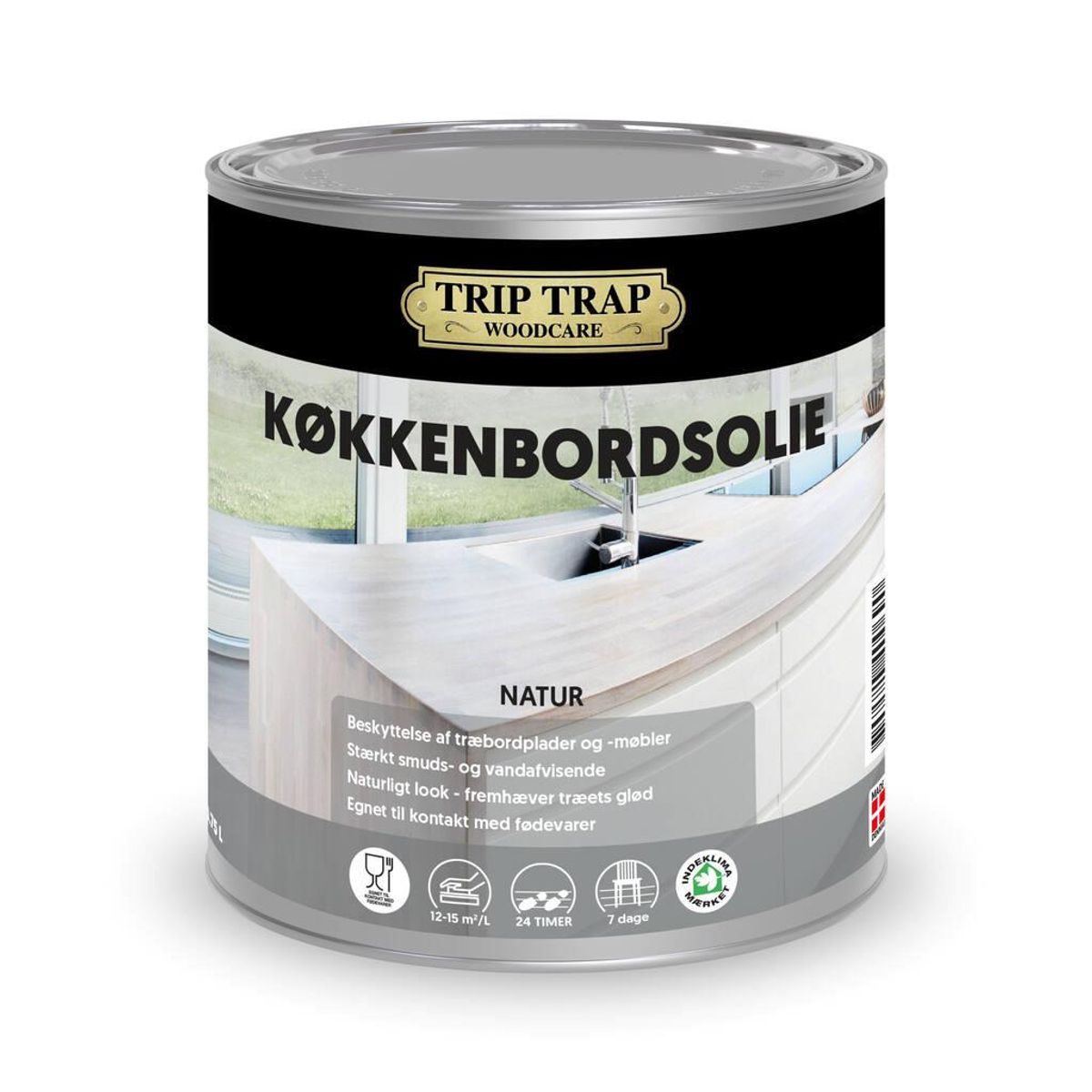 Trip Trap Køkkenbordsolie - 0,75 ltr. Sort