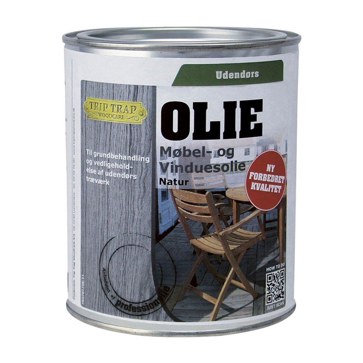 Trip Trap Møbel og vinduesolie - 750 ml.... Teak