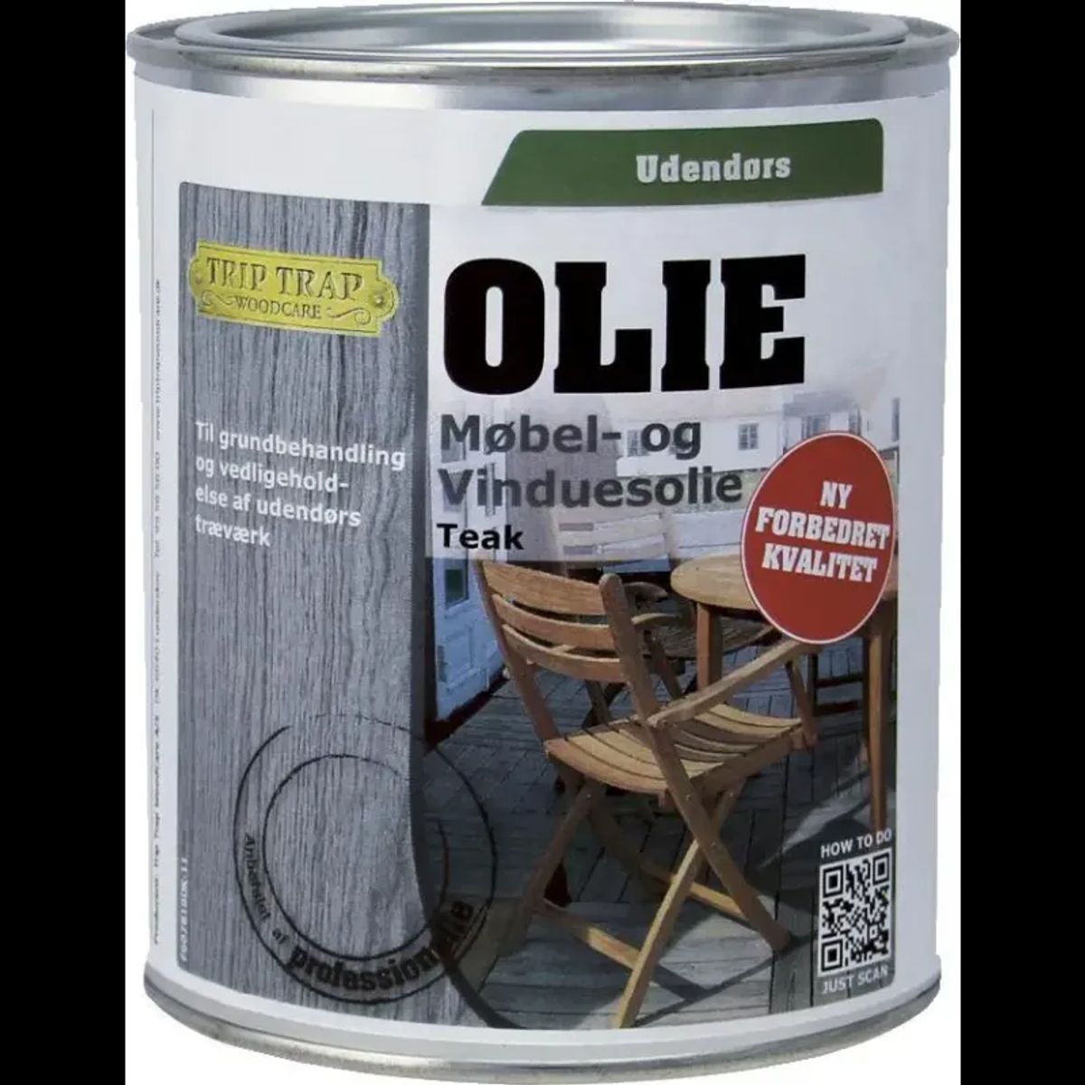 Trip Trap Møbel Og Vinduesolie Teak 0,75lt