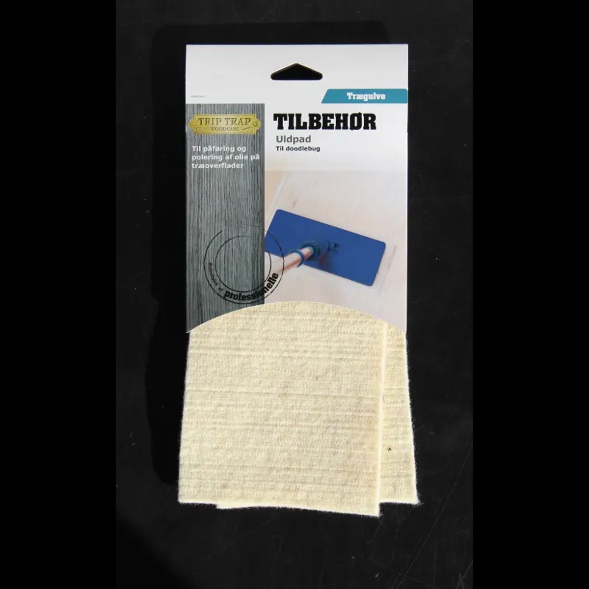 Trip Trap Polerpad Uld Beige 115x250mm