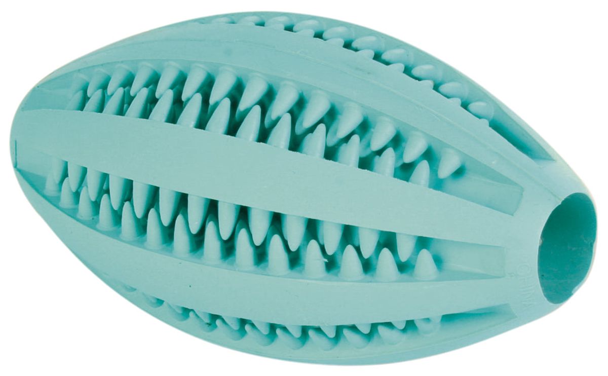 Trixie - DENTAfun Rugby 11,5 cm mynte