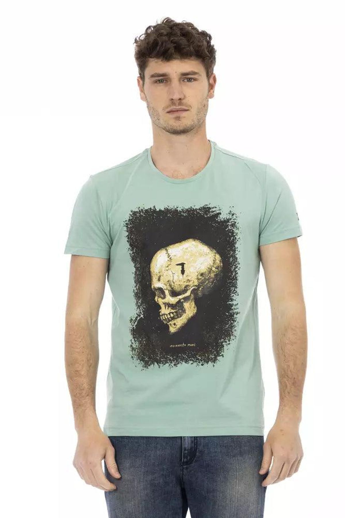 Trussardi Action Grøn Bomuld T-Shirt