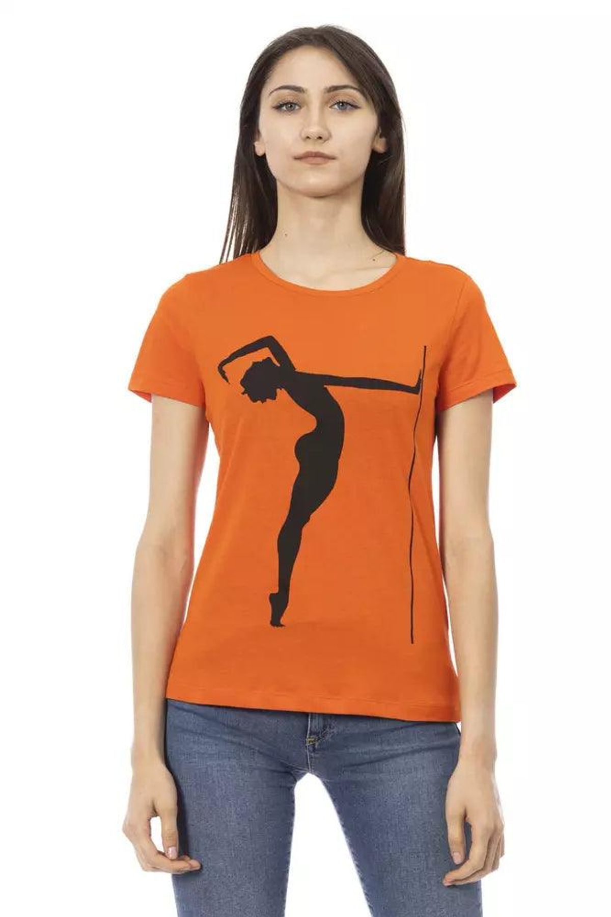 Trussardi Action Orange Bomuld Tops & T-Shirt