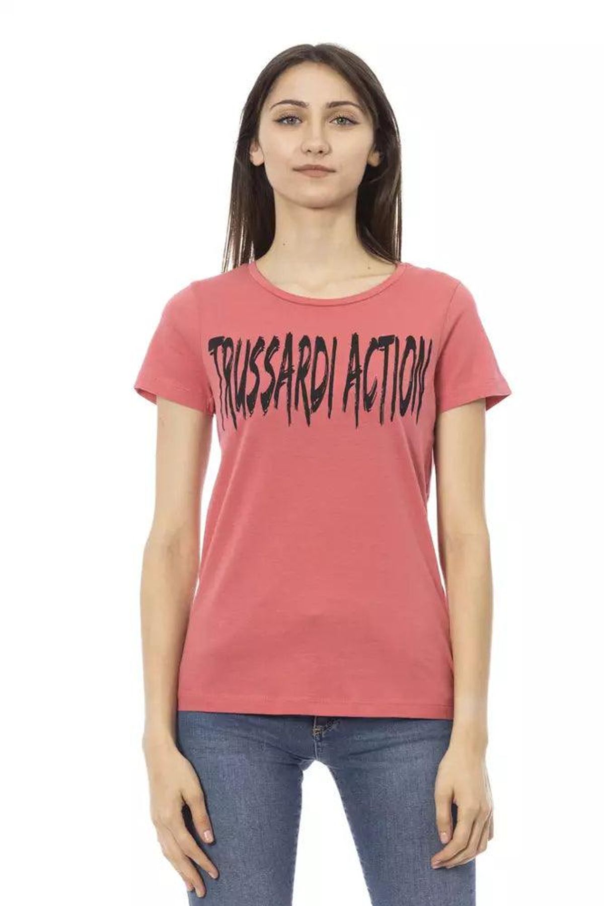 Trussardi Action Pink Bomuld Tops & T-Shirt