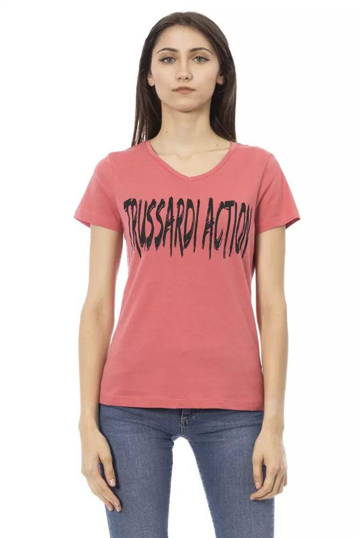 Trussardi Action Pink Bomuld Tops & T-Shirt