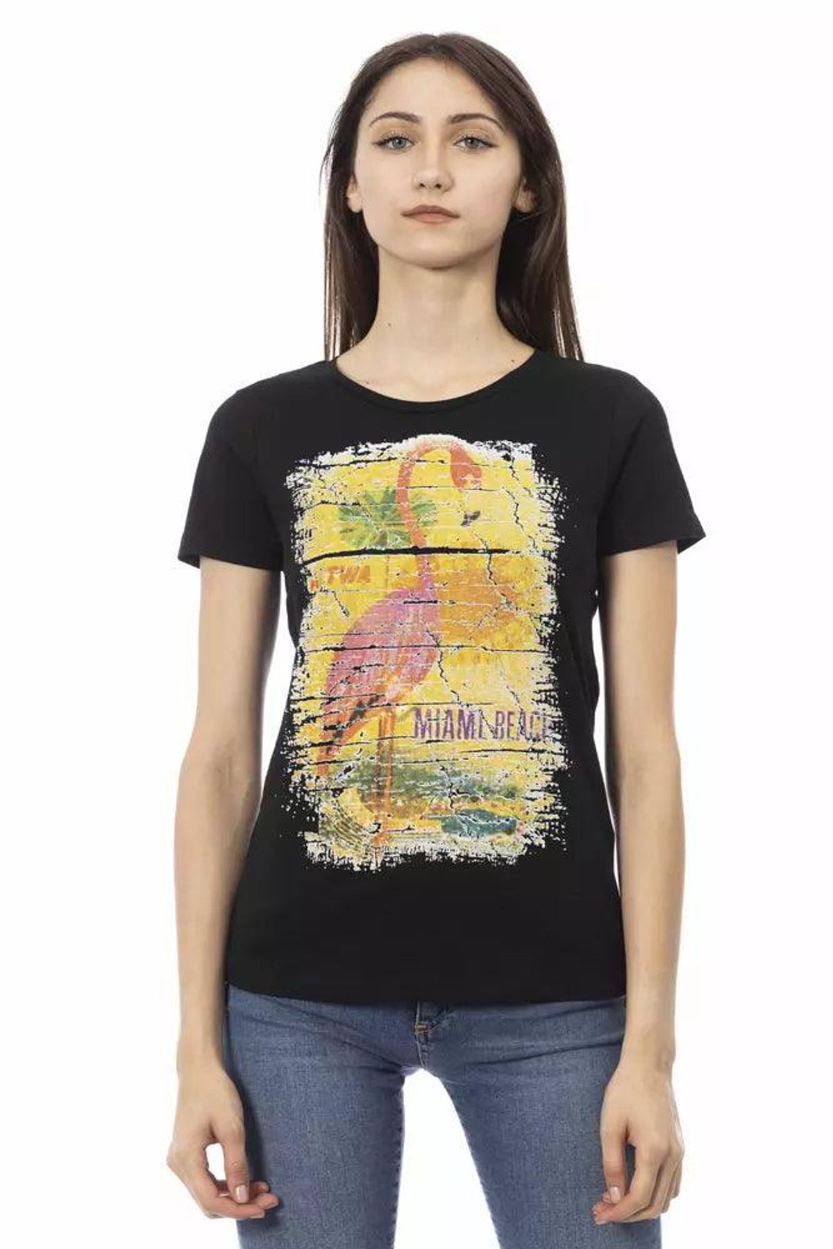 Trussardi Action Sort Bomuld T-Shirt