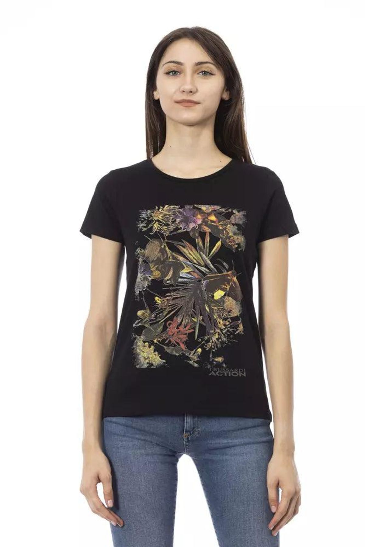 Trussardi Action Sort Bomuld T-Shirt