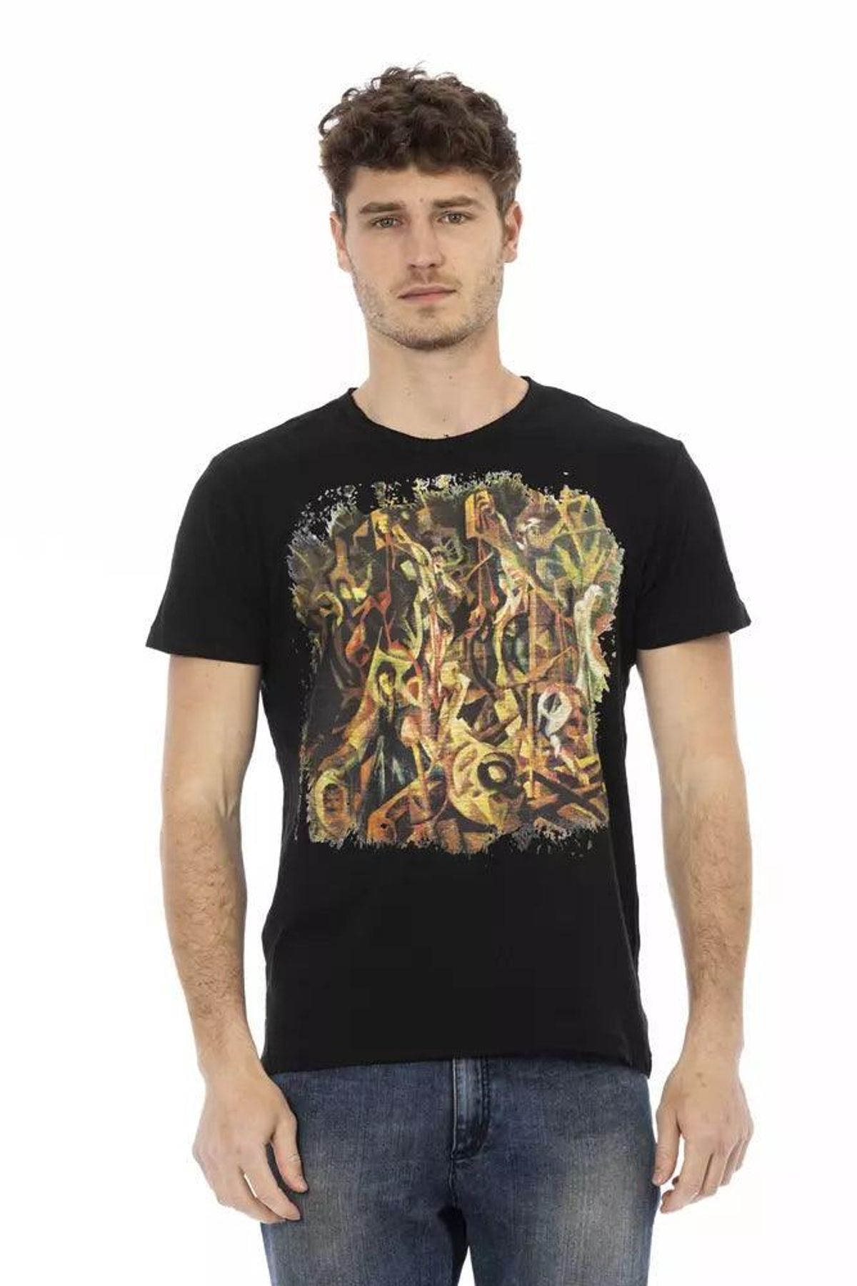 Trussardi Action Sort Bomuld T-Shirt