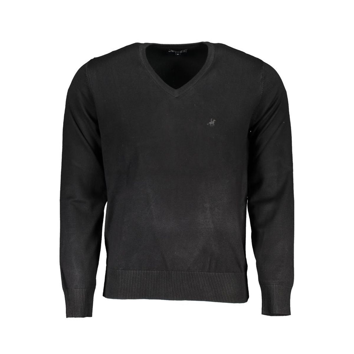 U.S. Grand Polo Black Nylon Sweater