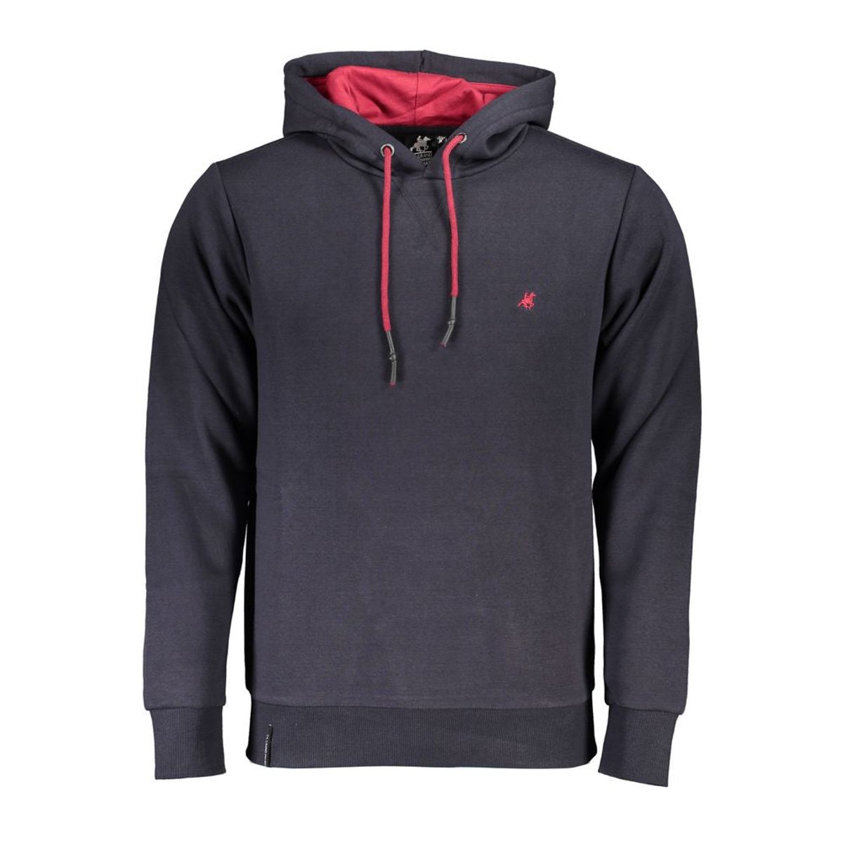 U.S. Grand Polo Blue Hooded Sweatshirt with Embroidery