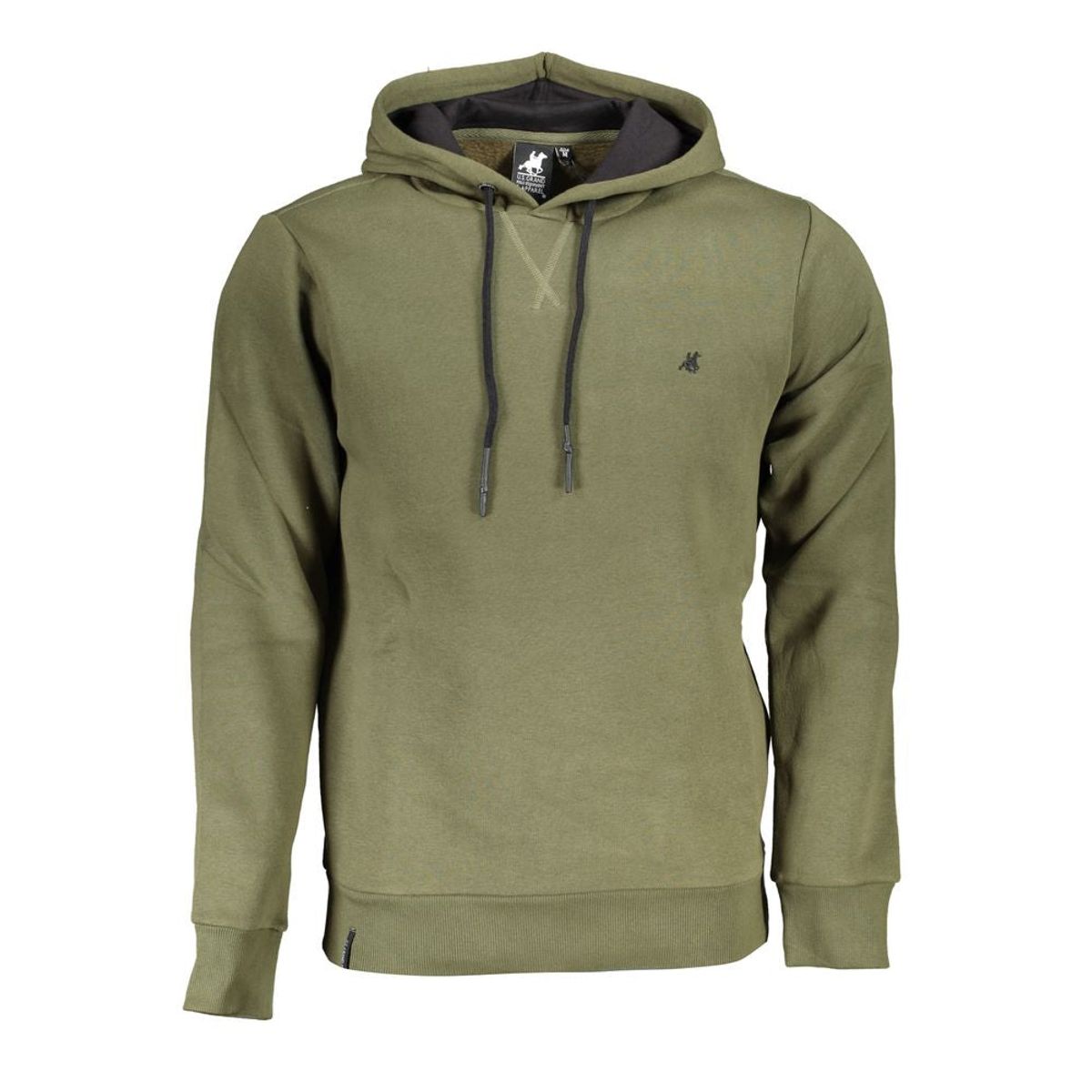 U.S. Grand Polo Emerald Elegance Hooded Sweater