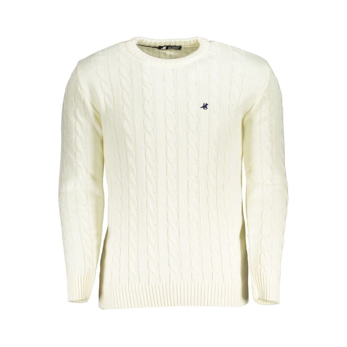 U.S. Grand Polo Hvid Sweater