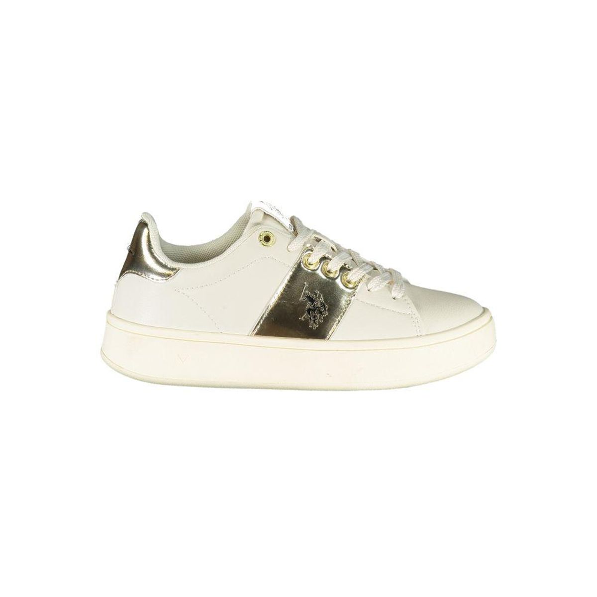 U.S. POLO ASSN. Beige Polyethylene Women Sneaker