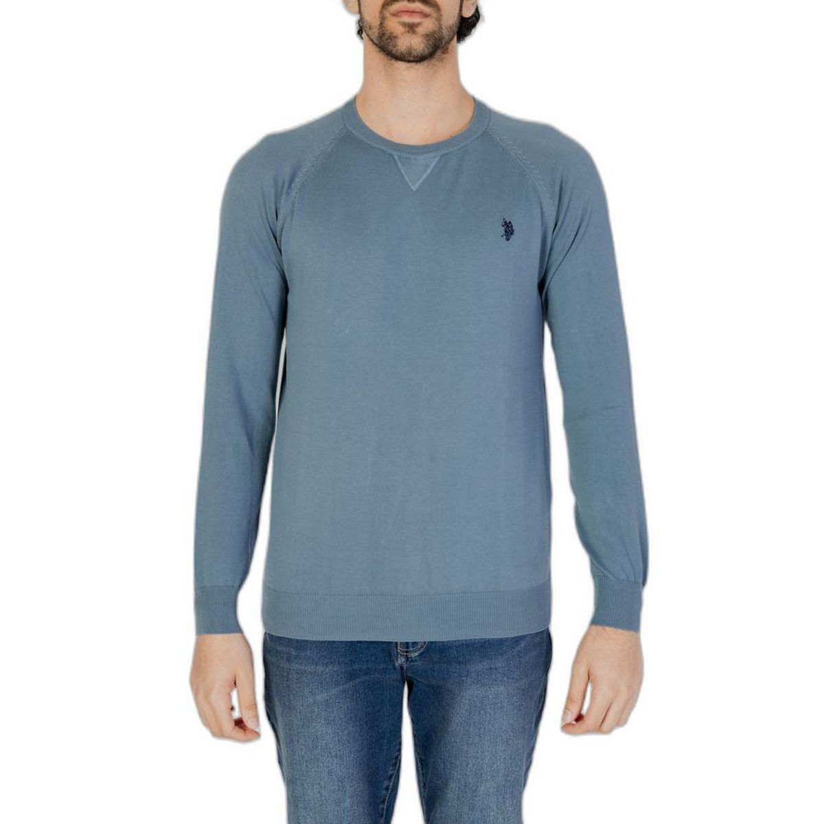 U.S. POLO ASSN. Blue Cotton T-Shirt