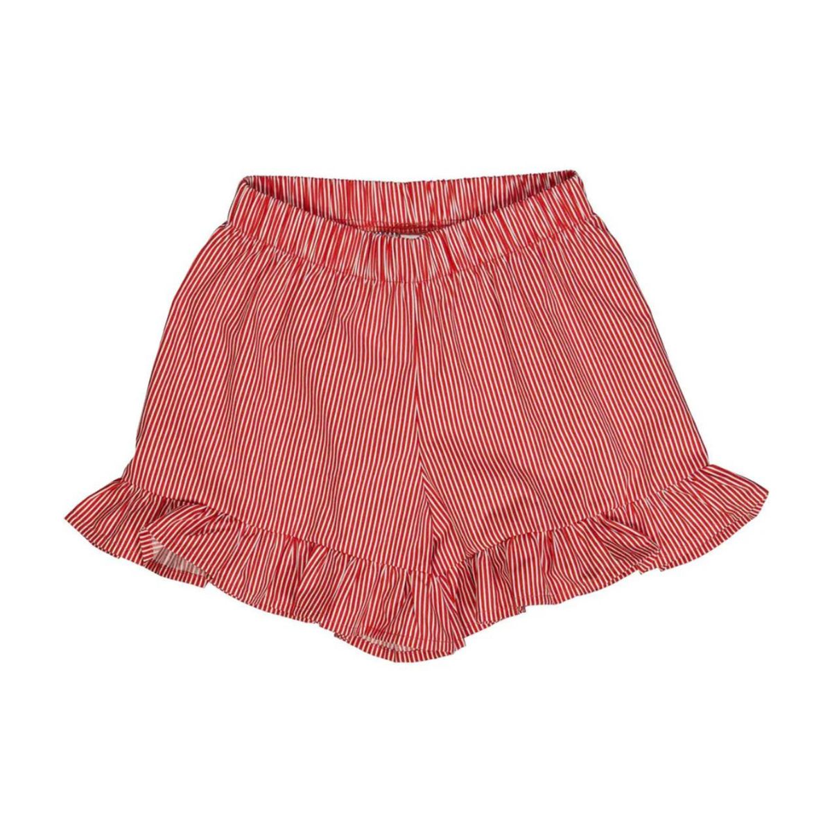 UDSALG - Müsli Shorts Poplin Stripe Frill - Müsli - Shorts - GladeRollinger.dk