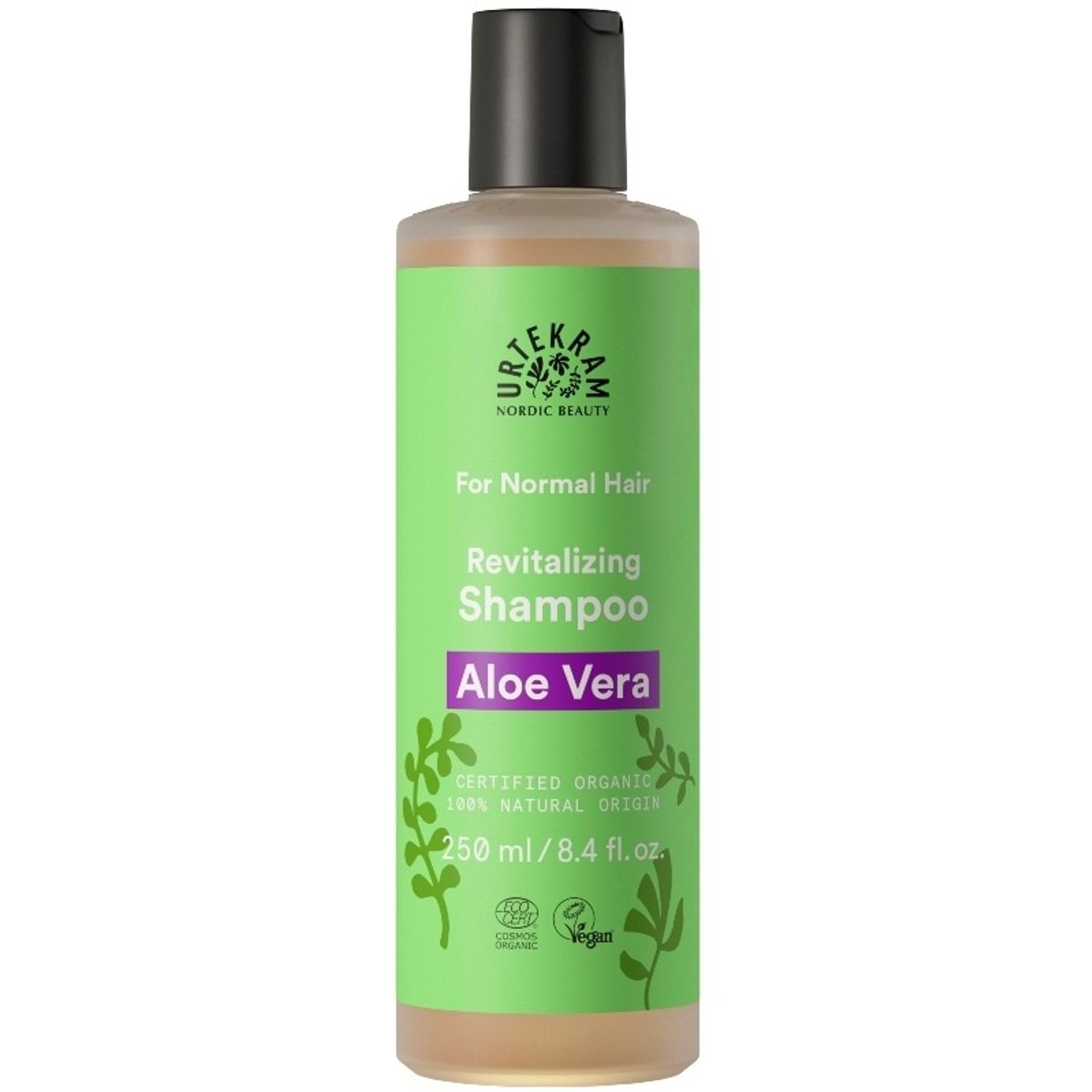 Urtekram Aloe Vera Shampoo For Normal Hair Revitalizing 250 ml