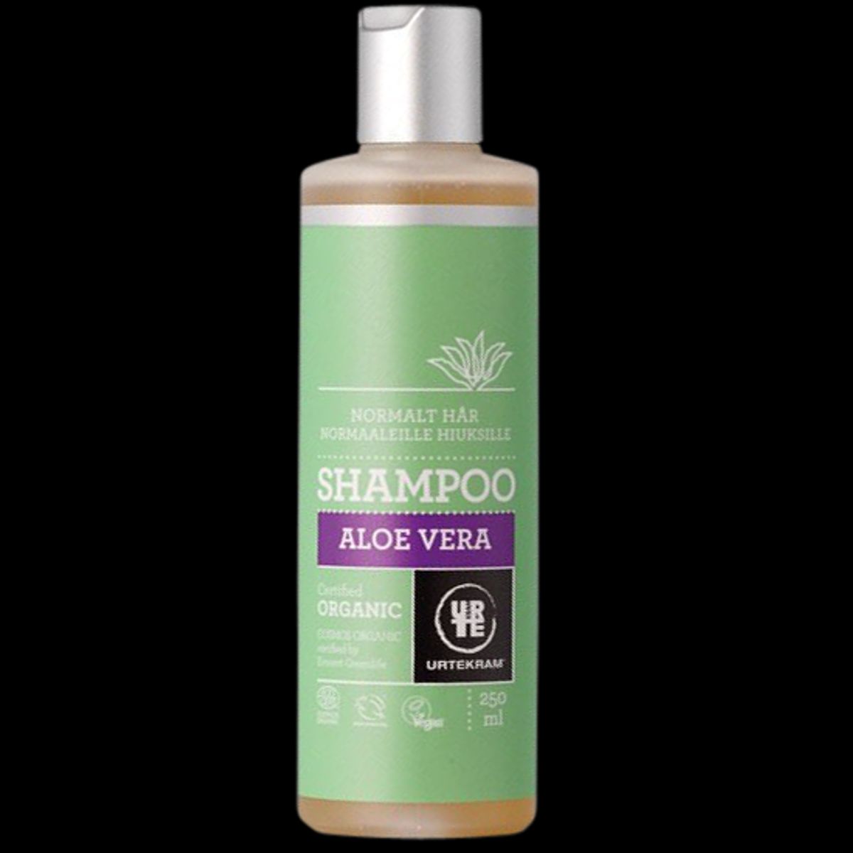 Urtekram Aloe Vera Shampoo Normal Hår 250 ml - Økologisk