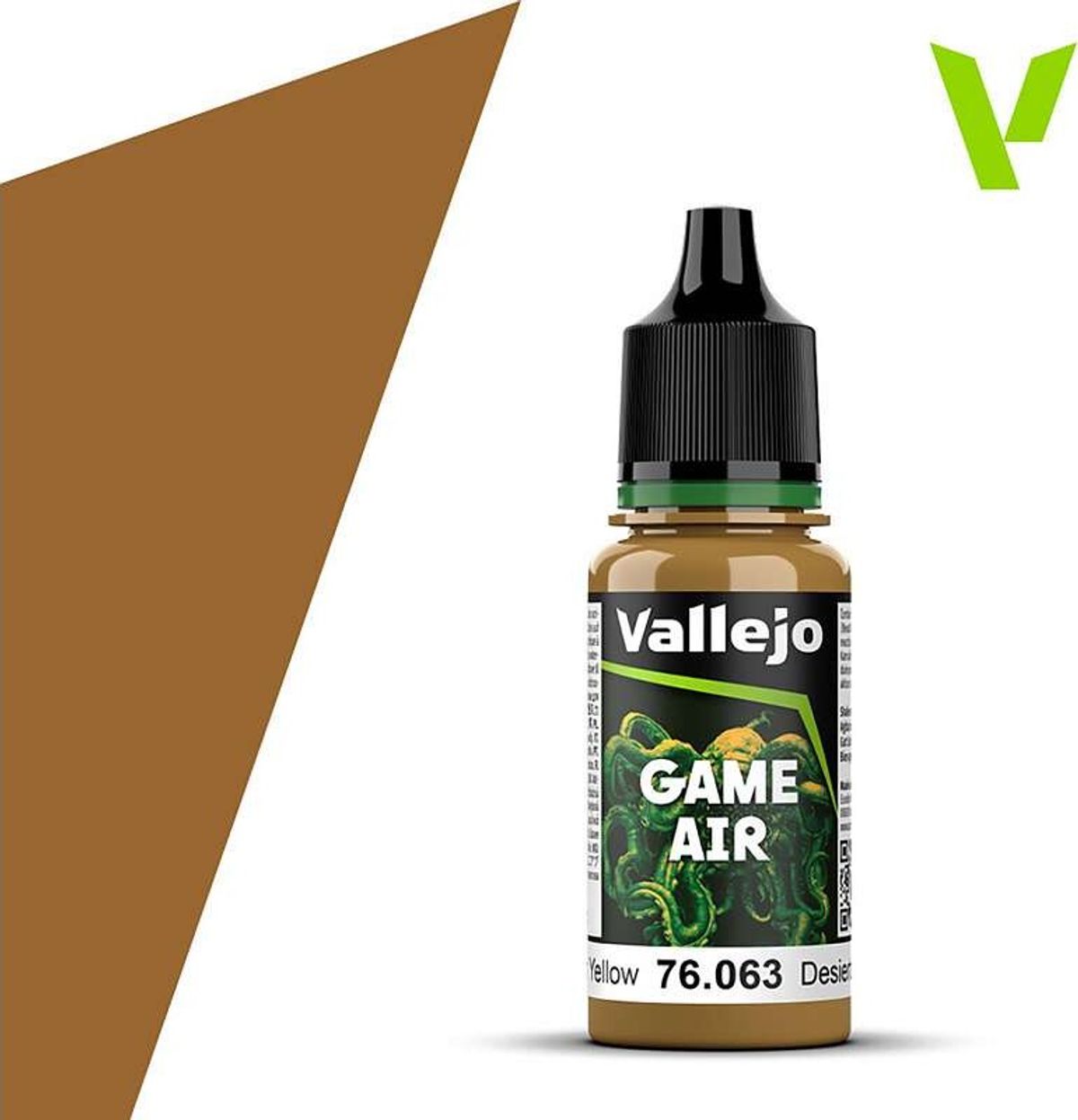 Vallejo - Game Air - Desert Yellow Mat - 18 Ml - 76063