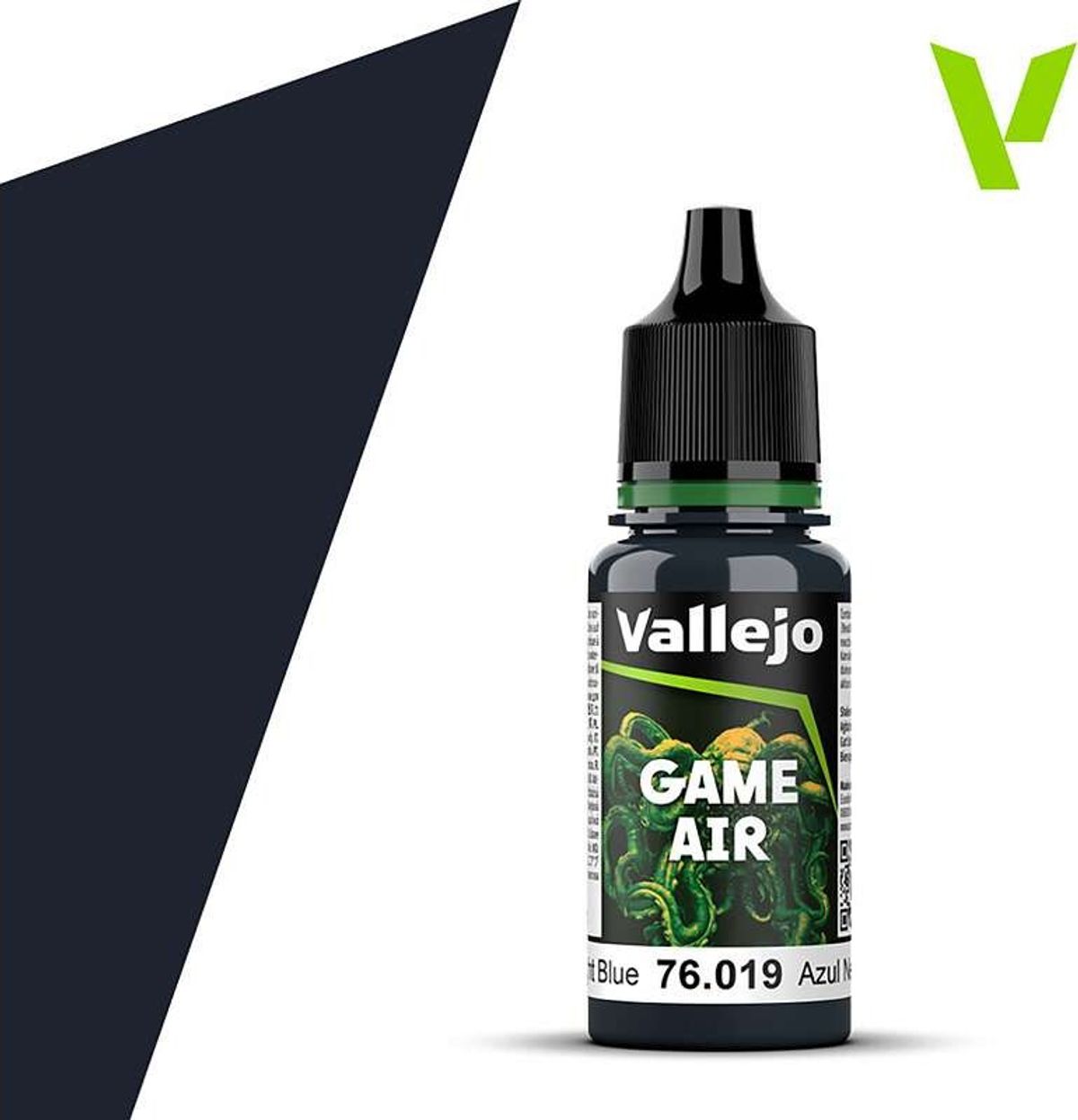 Vallejo - Game Air - Night Blue Mat - 18 Ml - 76019