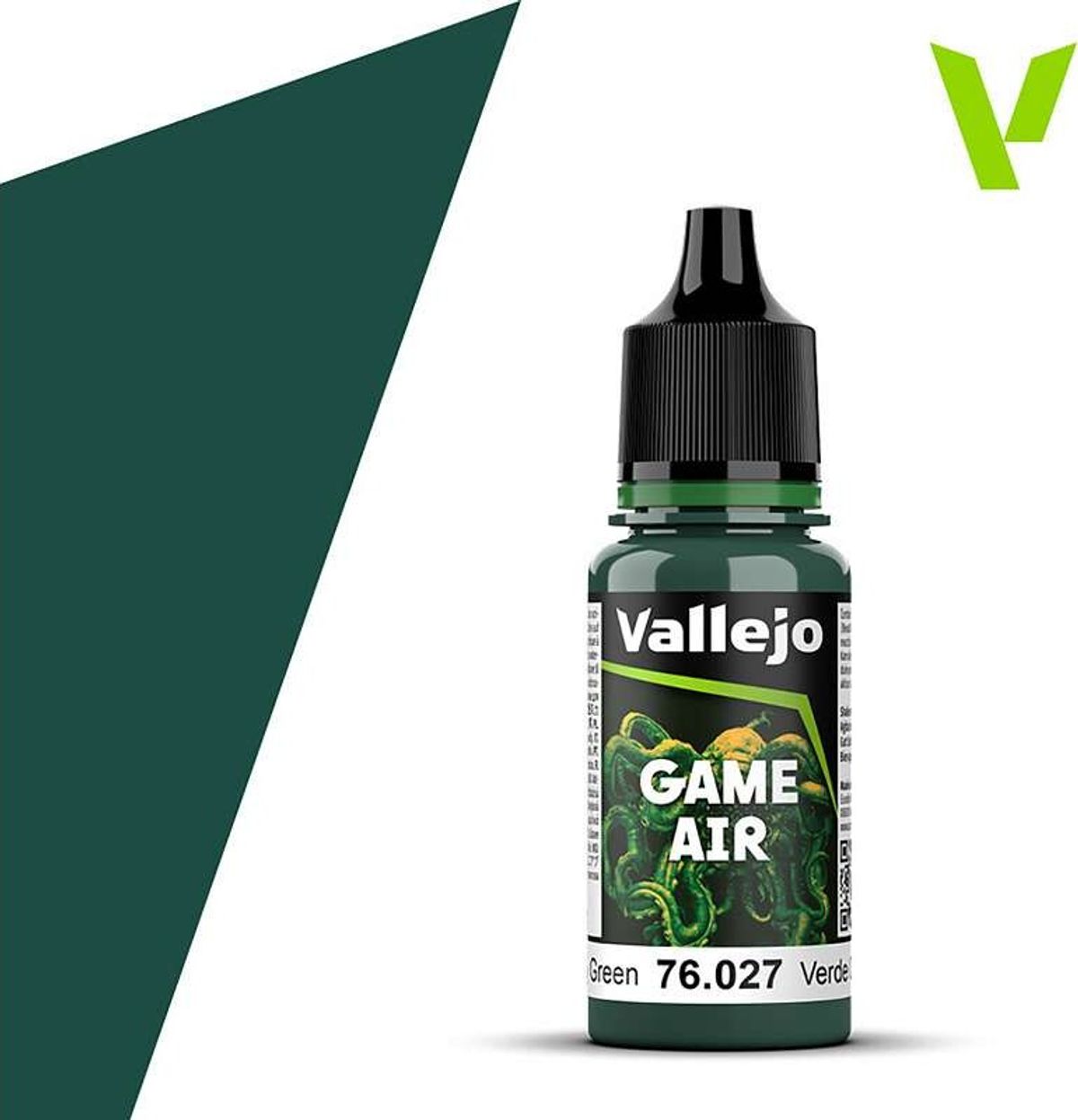 Vallejo - Game Air - Scurvy Green Mat - 18 Ml - 76027