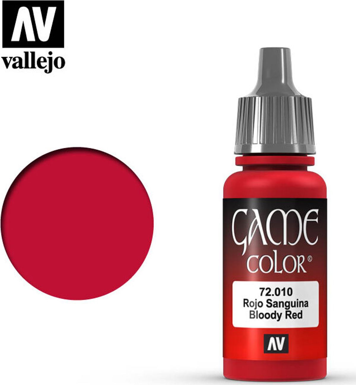 Vallejo - Game Color - Bloody Red Mat - 18 Ml - 72010