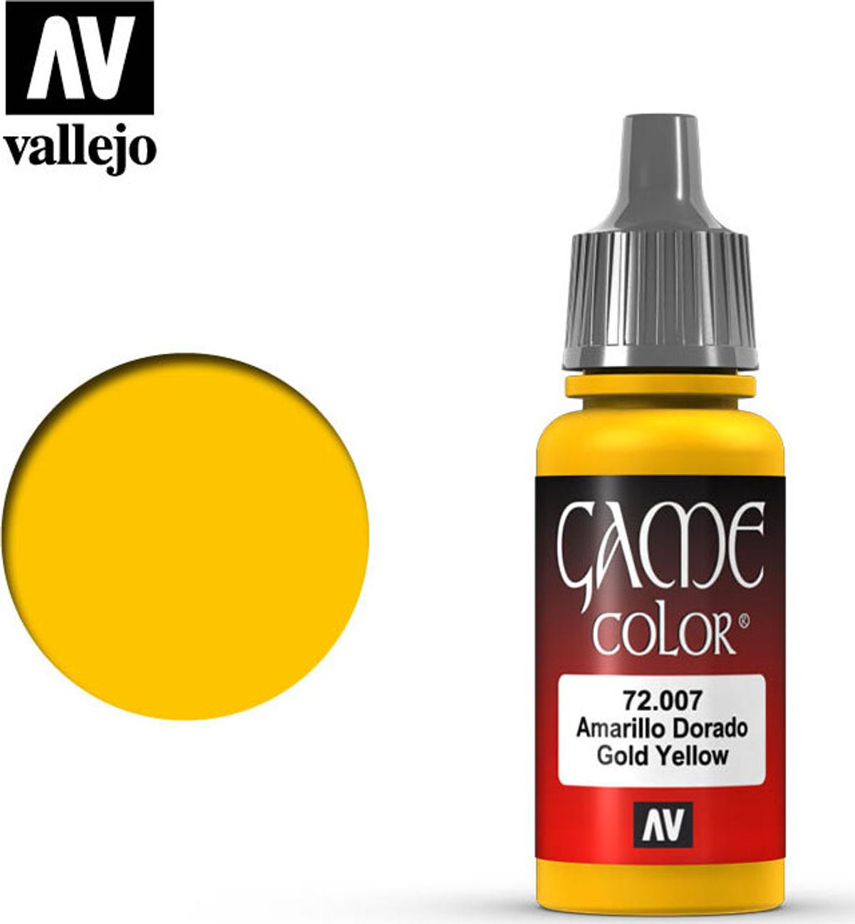 Vallejo - Game Color - God Yellow Mat - 18 Ml - 72007