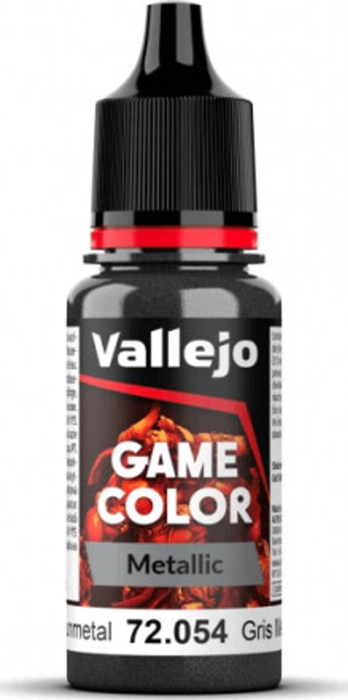 Vallejo - Game Color - Gunmetal Metallic - 18 Ml - 72054