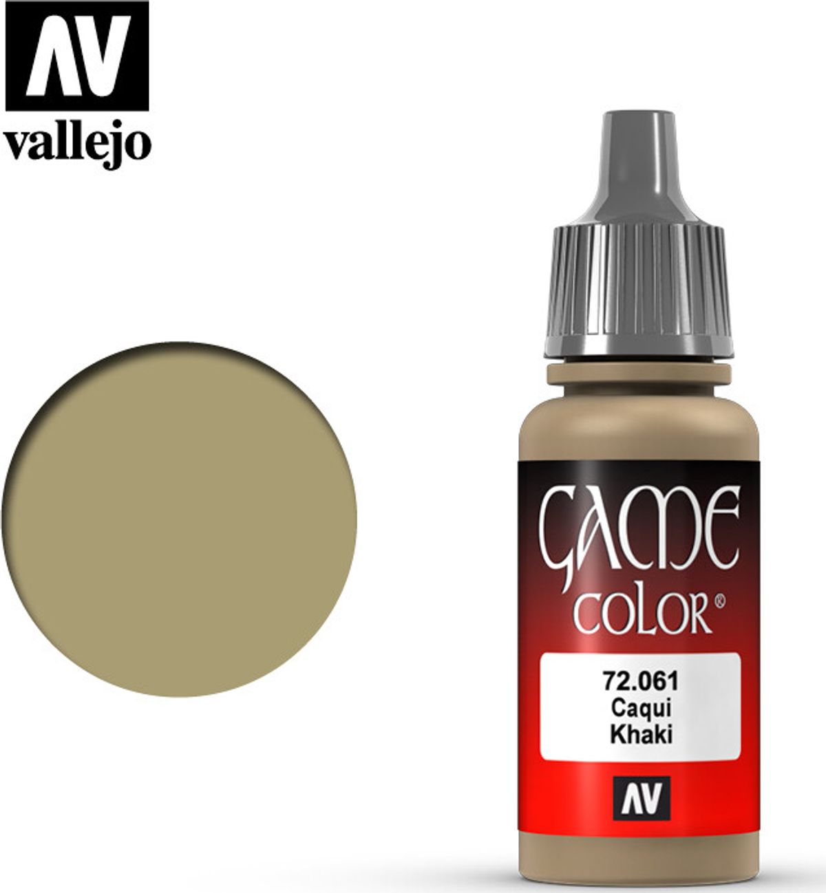 Vallejo - Game Color - Khaki Mat - 18 Ml - 72061