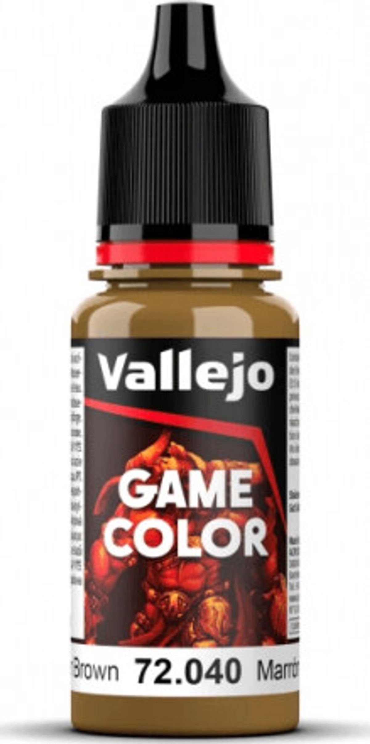 Vallejo - Game Color - Leather Brown Mat - 18 Ml - 72040