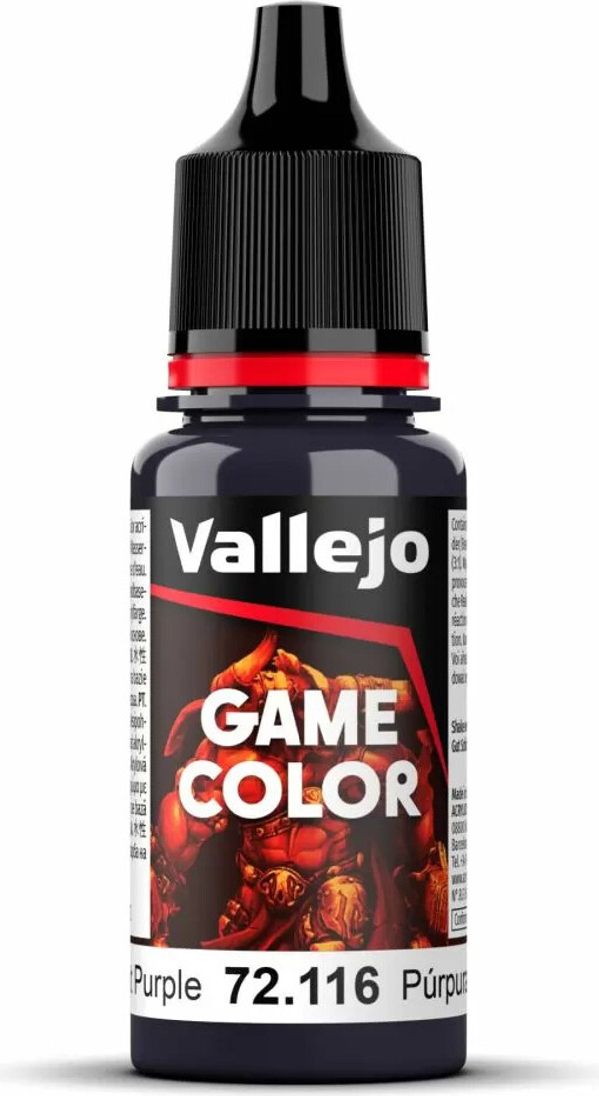 Vallejo - Game Color - Midnight Purple Mat - 18 Ml - 72116